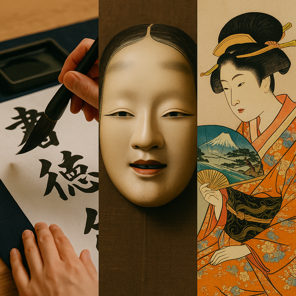 日本の芸術文化 ― 書・能面・浮世絵 書道・能面・浮世絵に息づく日本の芸術と美意識