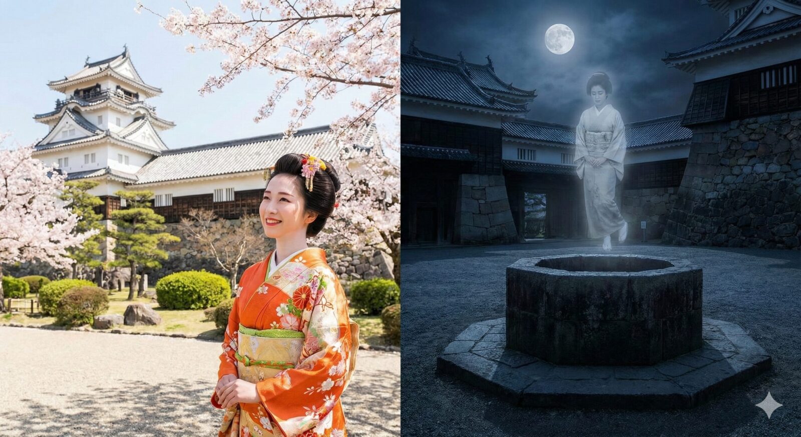 【歴史と怪談】城に眠る女たちの物語｜千姫の幸せな日々とお菊さんの伝説｜2026年最新