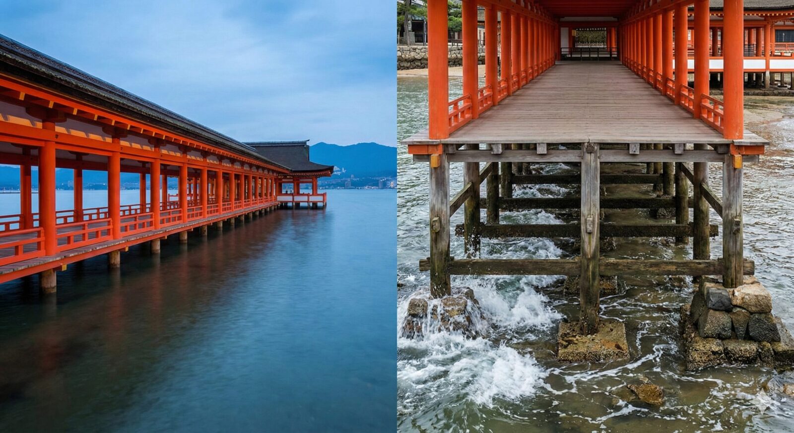 【建築の智慧】満潮・干潮、台風にも耐える「平清盛の挑戦」｜海上の回廊を支える驚異の技術｜2026年最新