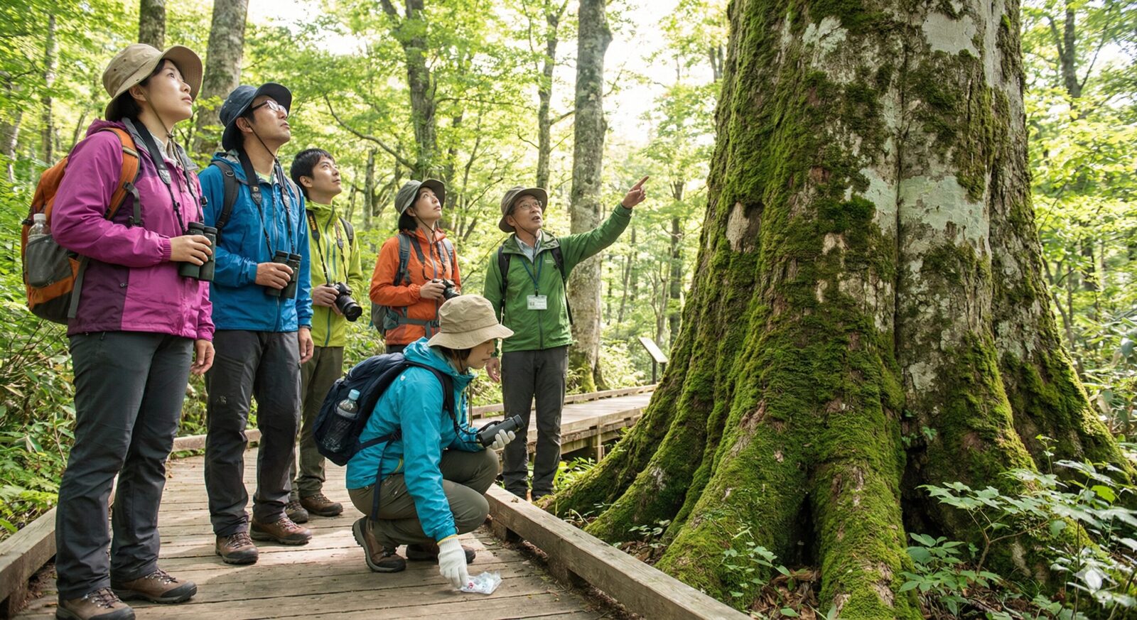 【エコガイド】白神の森を歩く作法｜ブナの巨木に会いに行くための準備とマナー｜2026年最新