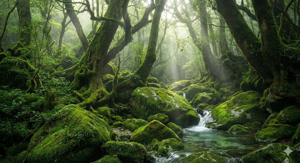 【感性の旅】『もののけ姫』の世界を歩く｜白谷雲水峡の苔と、深い緑の美学｜2026年最新