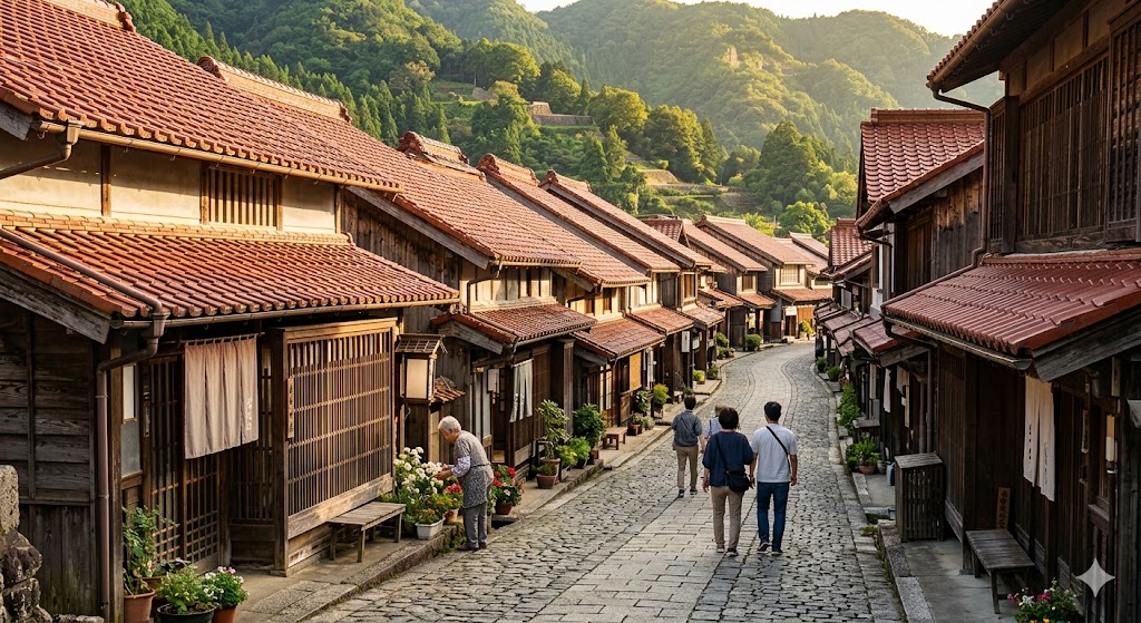 iwami-ginzan-omori-red-tile-streetscape-2026 - 日本文化と伝統の魅力ナビ ― Japanese Heritage Guide