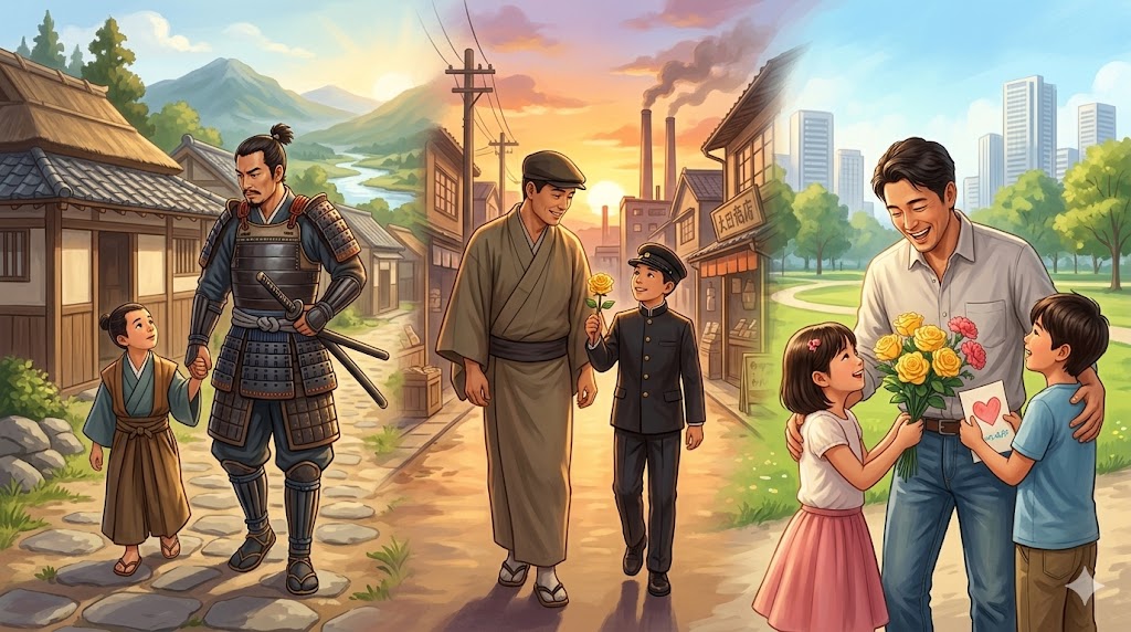 日本の父親像と感謝のかたち｜古来から現代までの“父”の役割をたどる