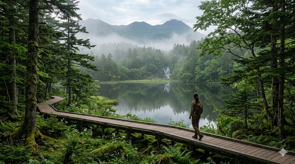 shiretoko-goko-lakes-waterfall-japanese-aesthetic-2026 - 日本文化と伝統の魅力ナビ ― Japanese Heritage Guide