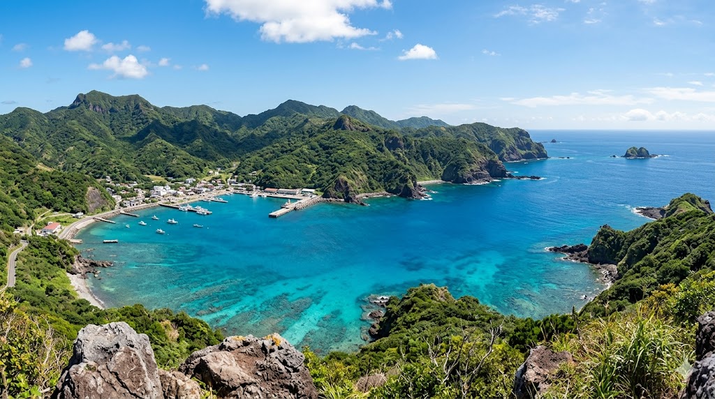 ugasawara-chichijima-futami-bay-bonin-blue - 日本文化と伝統の魅力ナビ ― Japanese Heritage Guide