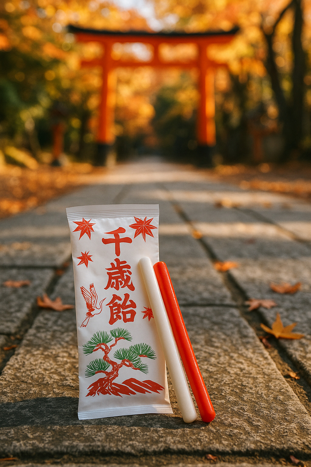 千歳飴 ― 紅白の色と長い形に込められた、子どもの健やかな成長への祈り