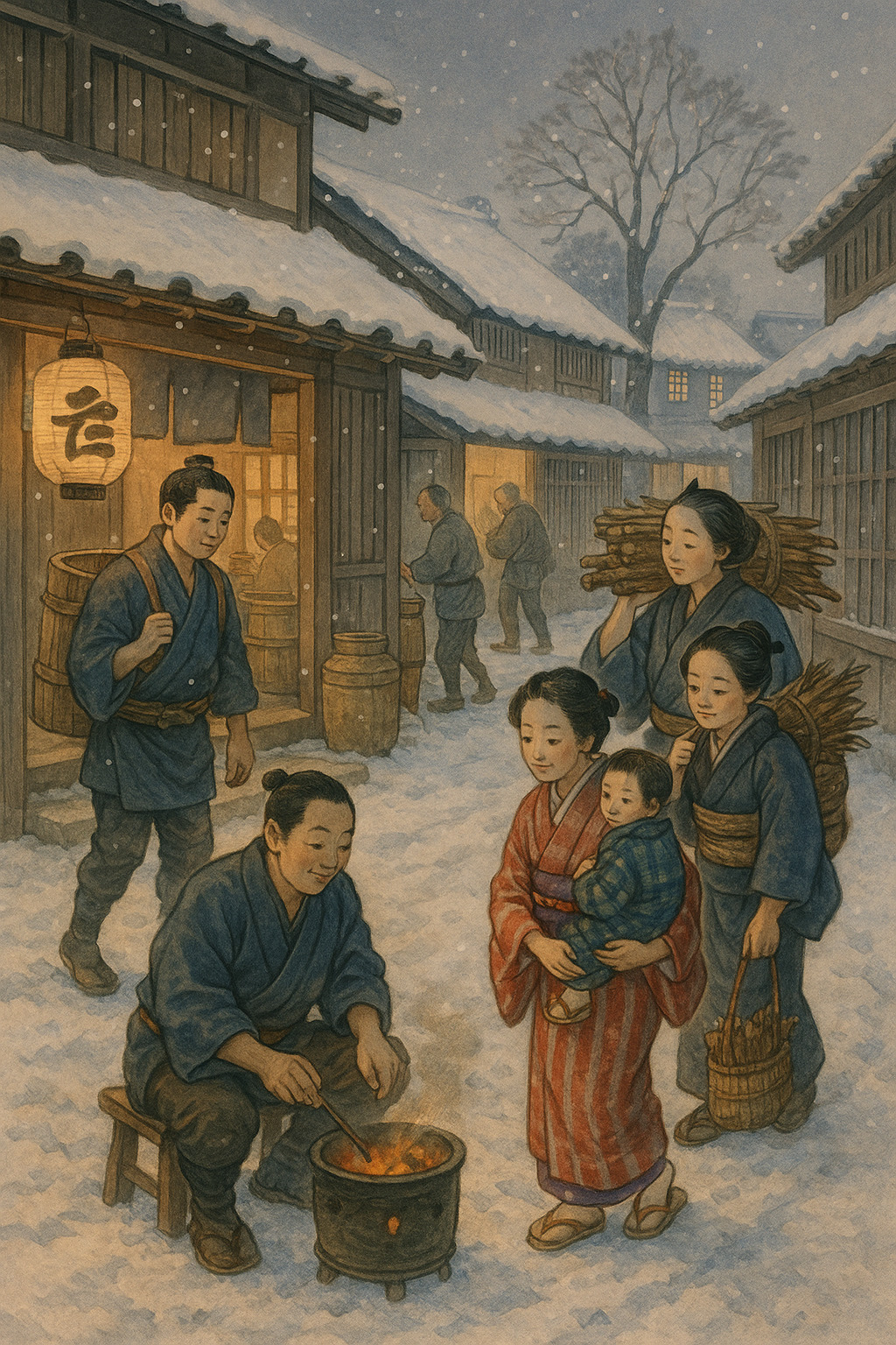 江戸の人々の冬支度 ― 暦を頼りに暮らしを整える知恵