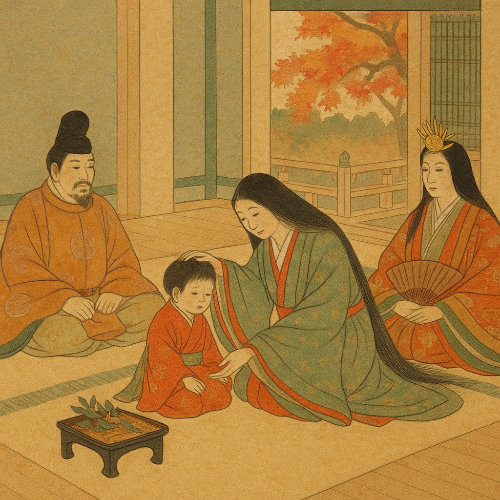 平安時代の宮中で行われた成長儀式 ― 七五三の原点