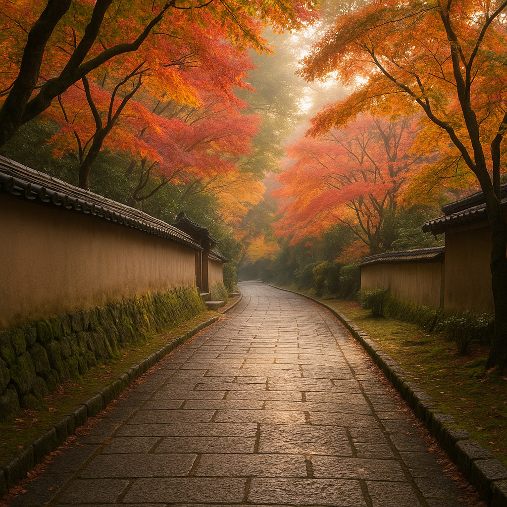 秋の京都を歩く ― 風と光に包まれる静かな時間