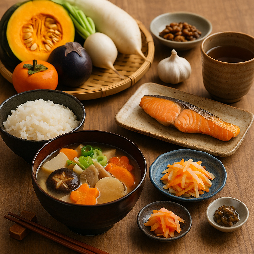 五味五色の知恵 ― 旬の色と味で整える冬の食養生