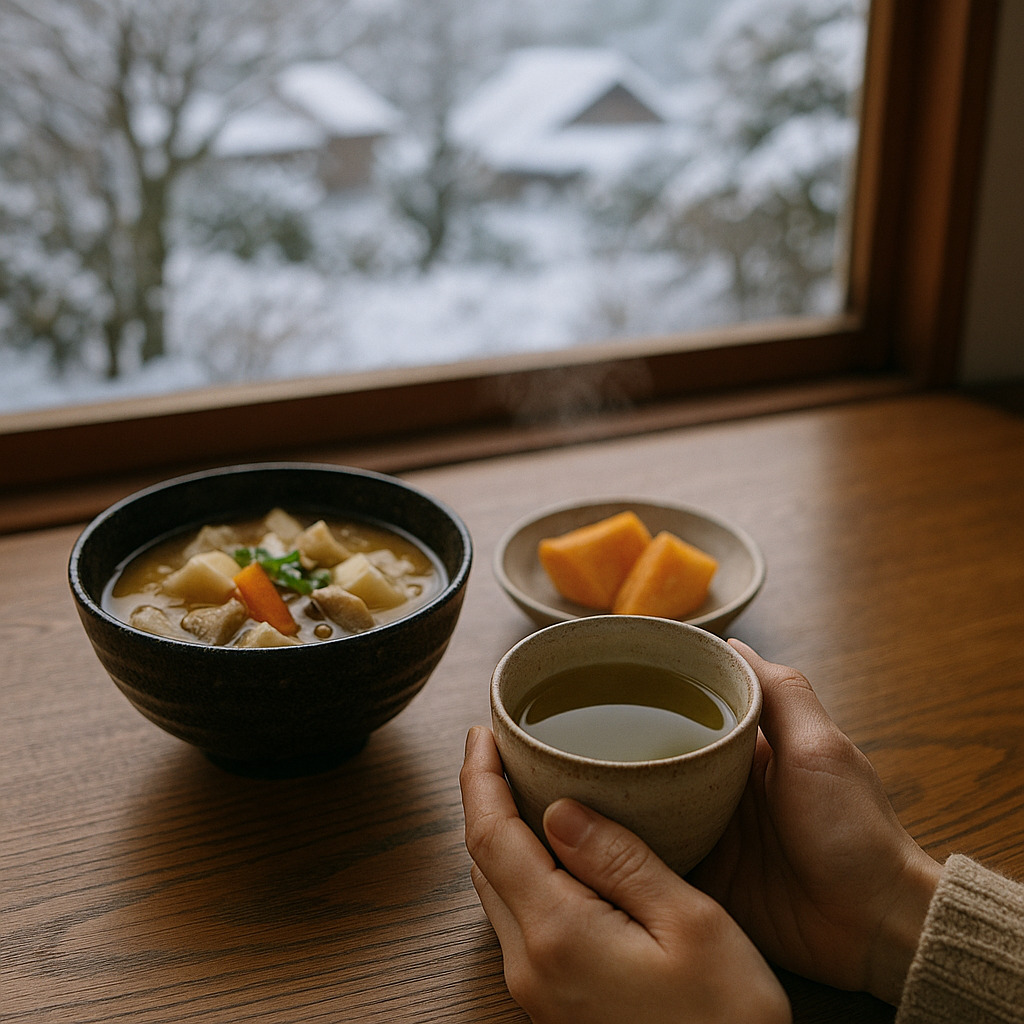 立冬のひととき ― 温かい味噌汁とお茶で季節を感じる暮らし
