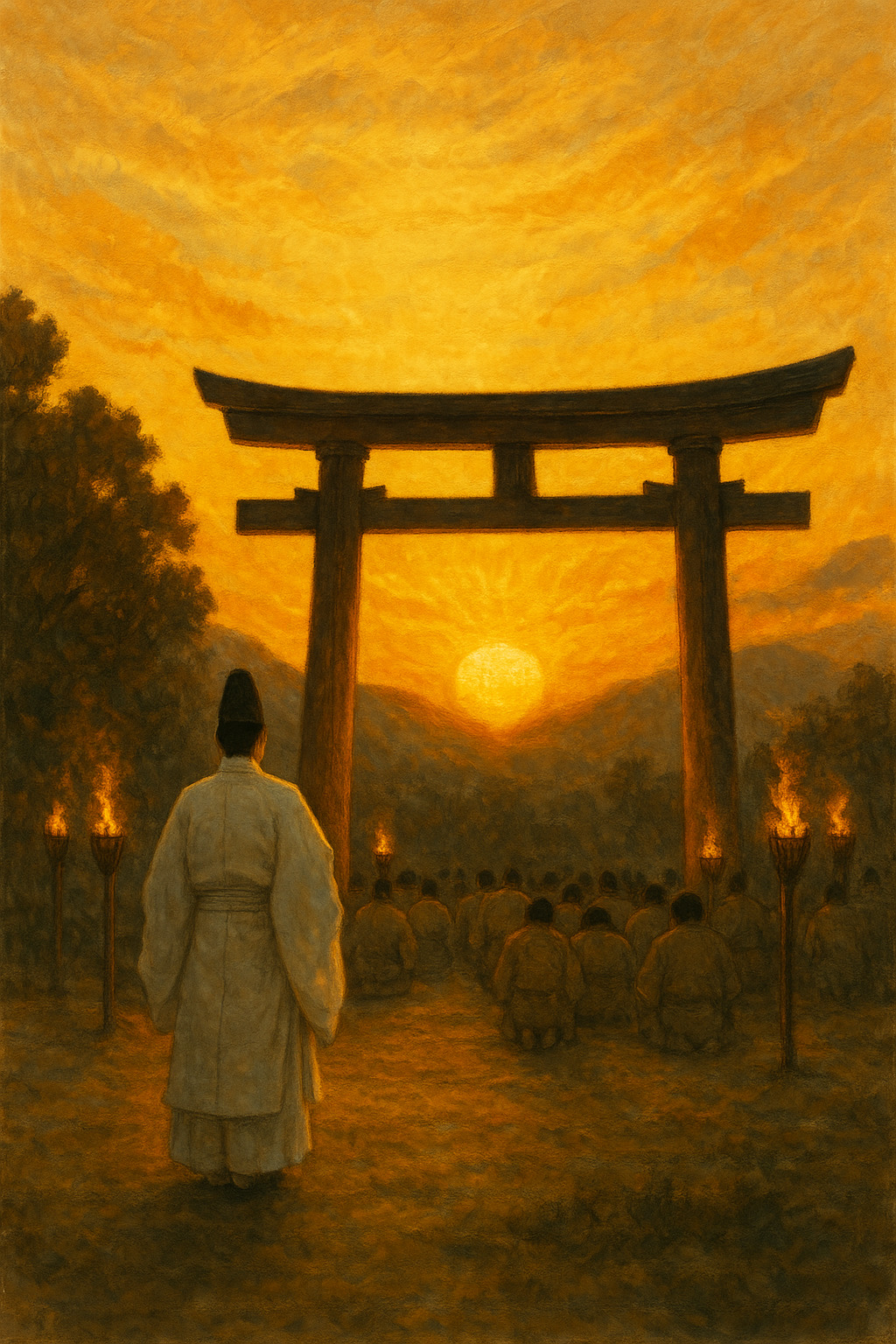 冬至祭の火と祈り 冬至祭の火と祈り